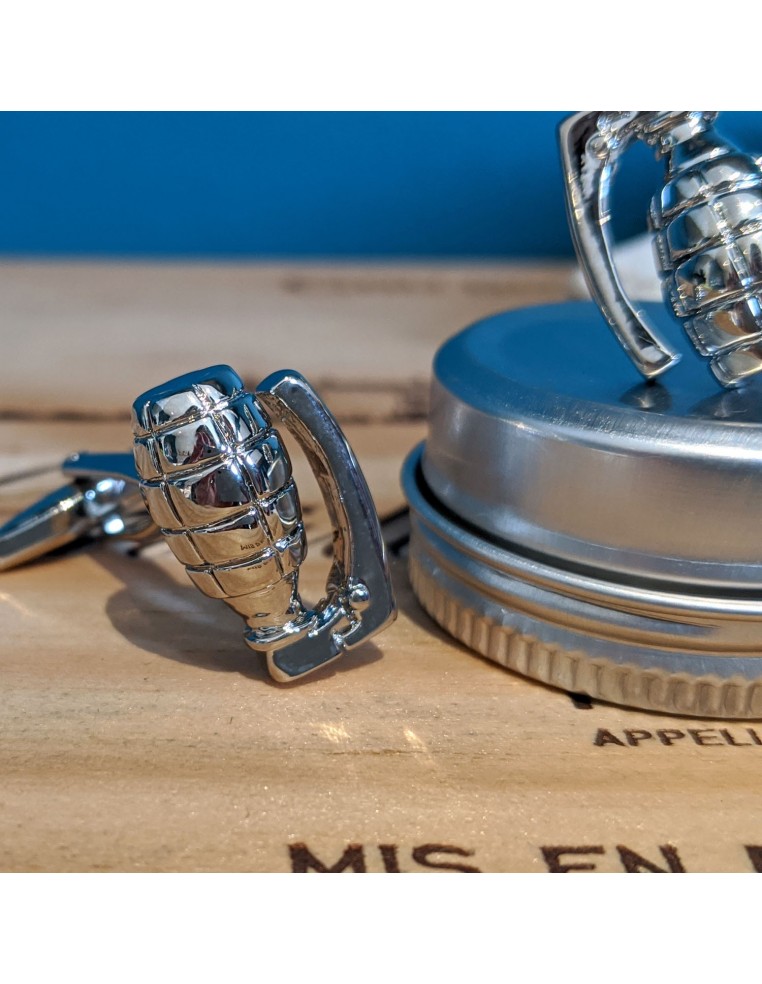 Boutons de manchette Grenade - Comptoir Doré