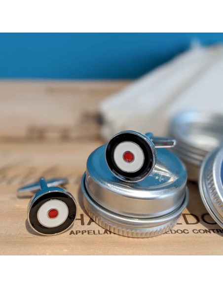 Boutons de manchette Cible - Comptoir Doré