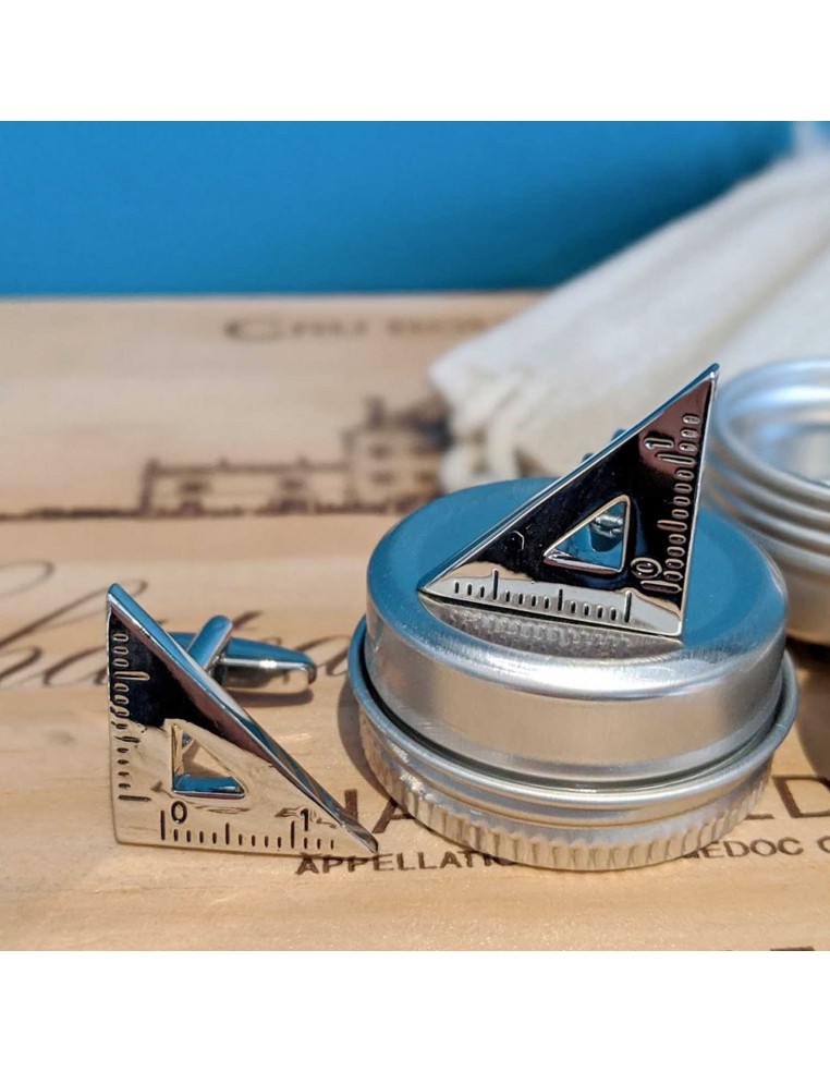 Boutons de manchette Equerre - Comptoir Doré