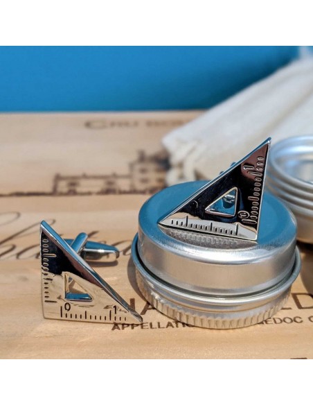 Boutons de manchette Equerre - Comptoir Doré