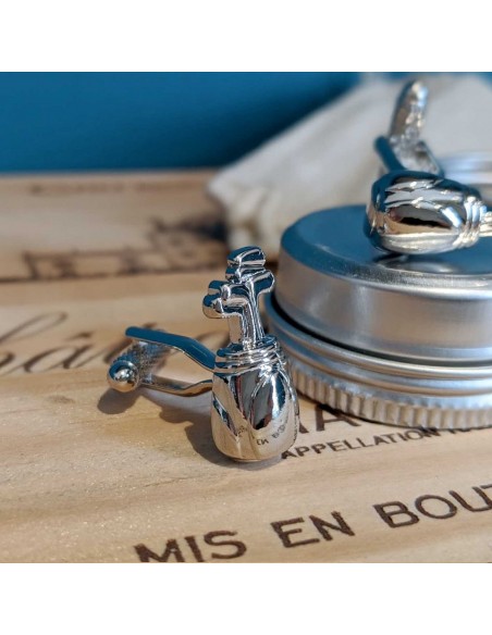 Boutons de manchette Golf - Comptoir Doré