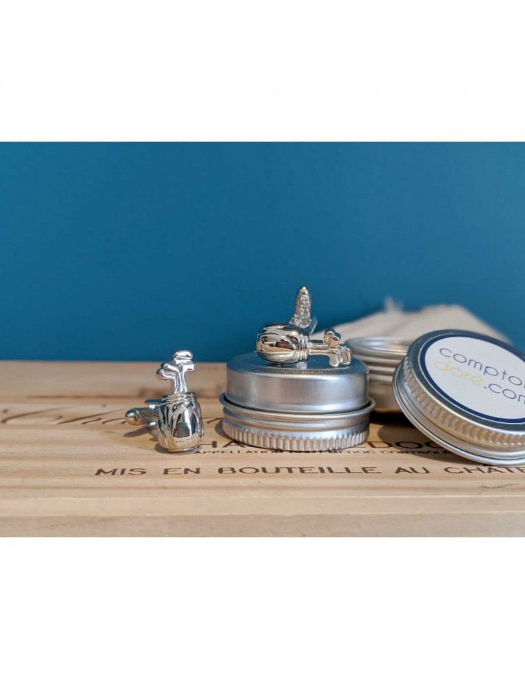 Boutons de manchette Golf - Comptoir Doré