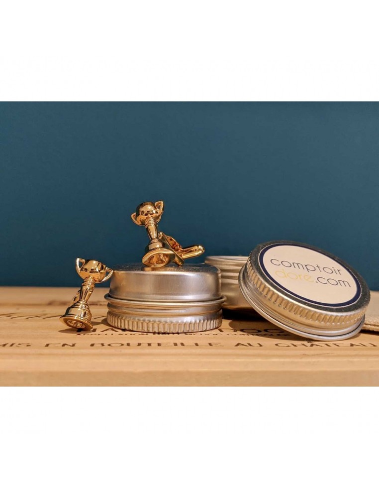 Boutons de manchette Coupe Dorée - Comptoir Doré