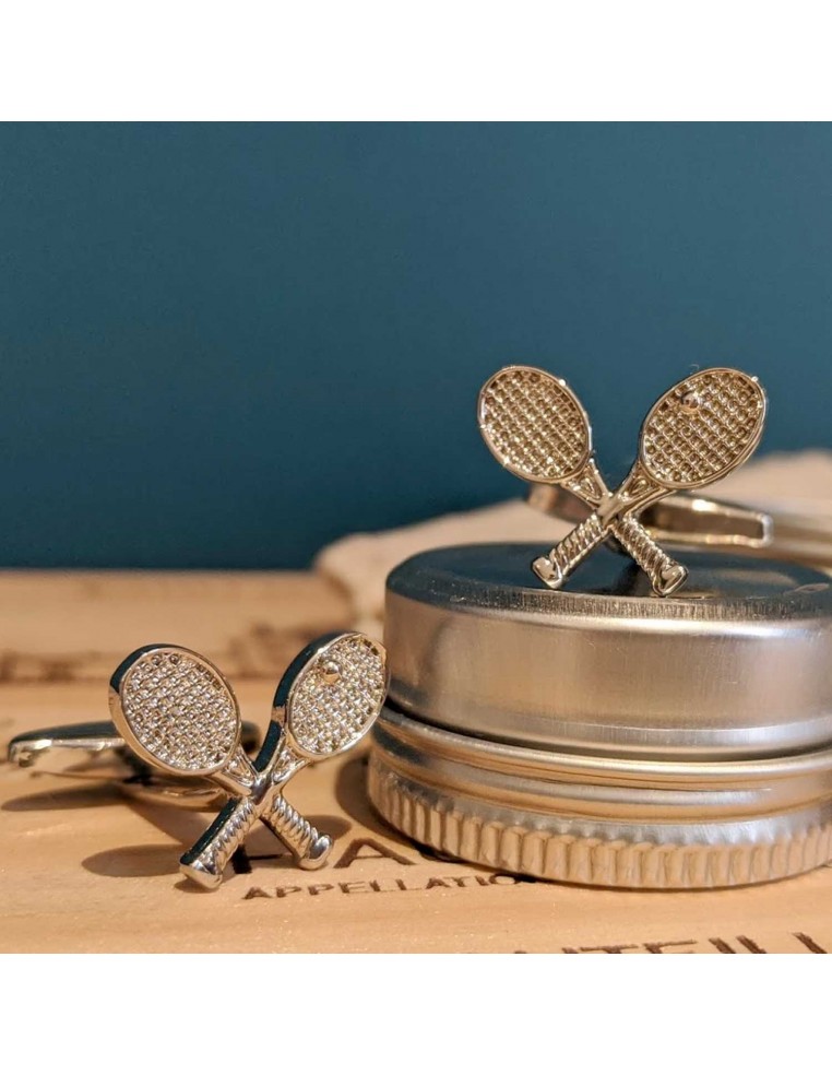 Boutons de manchette Tennis - Comptoir Doré