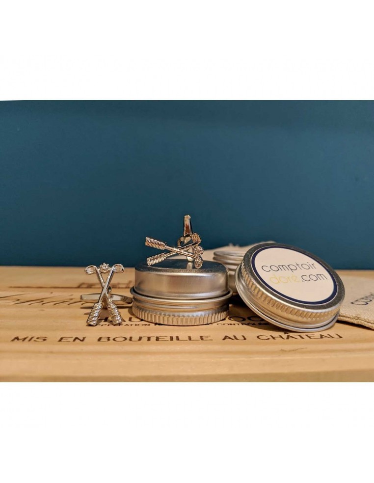 Boutons de manchette Clubs de Golf - Comptoir Doré