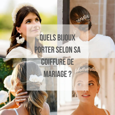 Quels bijoux porter selon sa coiffure de mariage ?